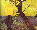 Vincent van Gogh Sower with Setting Sun After Millet